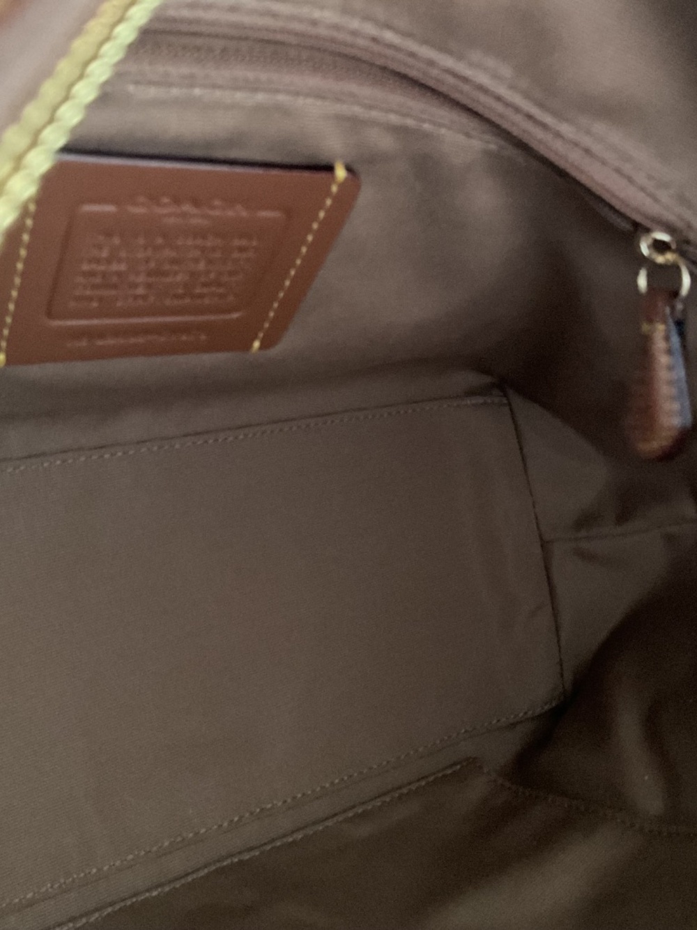 Coach Laurel Shoulder Bag-Signature Canvas with Bag Charm - Picture 14 of 15